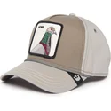 graue-gebogene-snapback-kappe-taube-homie-pigeon-100-the-farm-all-over-canvas-von-goorin-bros