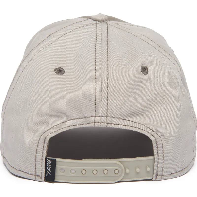 graue-gebogene-snapback-kappe-taube-homie-pigeon-100-the-farm-all-over-canvas-von-goorin-bros