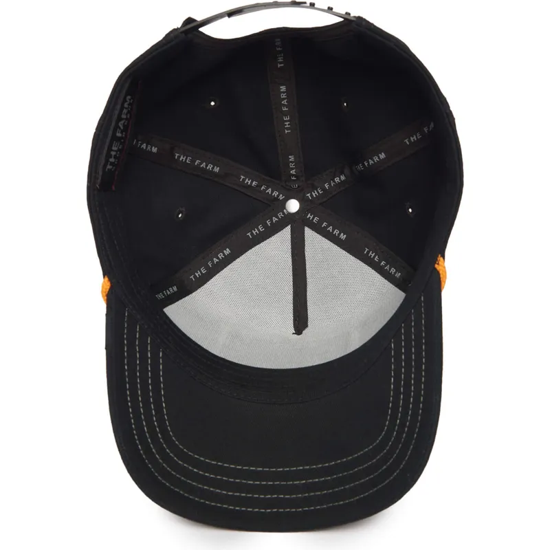 cappellino-visiera-curva-nero-snapback-gufo-wise-owl-100-the-farm-all-over-canvas-di-goorin-bros