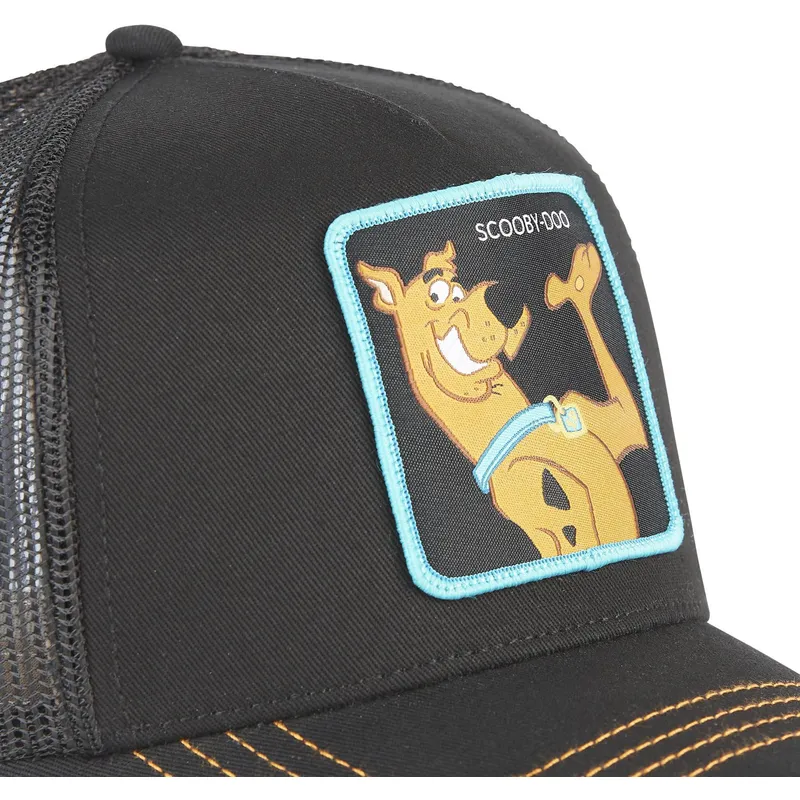 mutzen-gebogen-schwarz-snapback-scooby-doo-scooby-doo-von-capslab mutzen-gebogen-schwarz-snapback-scooby-doo-scooby-doo-von-capslab
