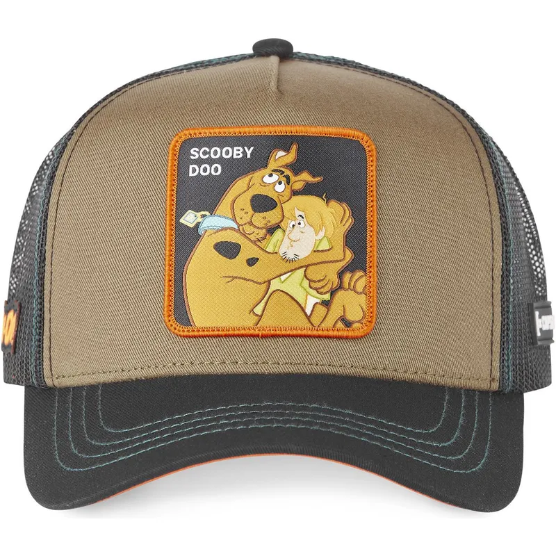 mutzen-gebogen-braun-snapback-scooby-doo-und-shaggy-rogers-scooby-doo-von-capslab