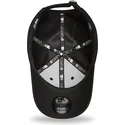 schwarze-verstellbare-kappe-mit-gebogenem-schirm-und-schwarzem-logo-9forty-towelling-der-los-angeles-dodgers-mlb-von-new-era