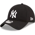 gorra-curva-negra-ajustable-9twenty-herringbone-de-new-york-yankees-mlb-de-new-era