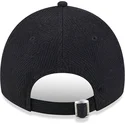 schwarze-verstellbare-gebogene-kappe-9twenty-herringbone-der-new-york-yankees-mlb-von-new-era