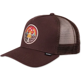 Gorra trucker marrón Peace & Harmony HFT de Djinns