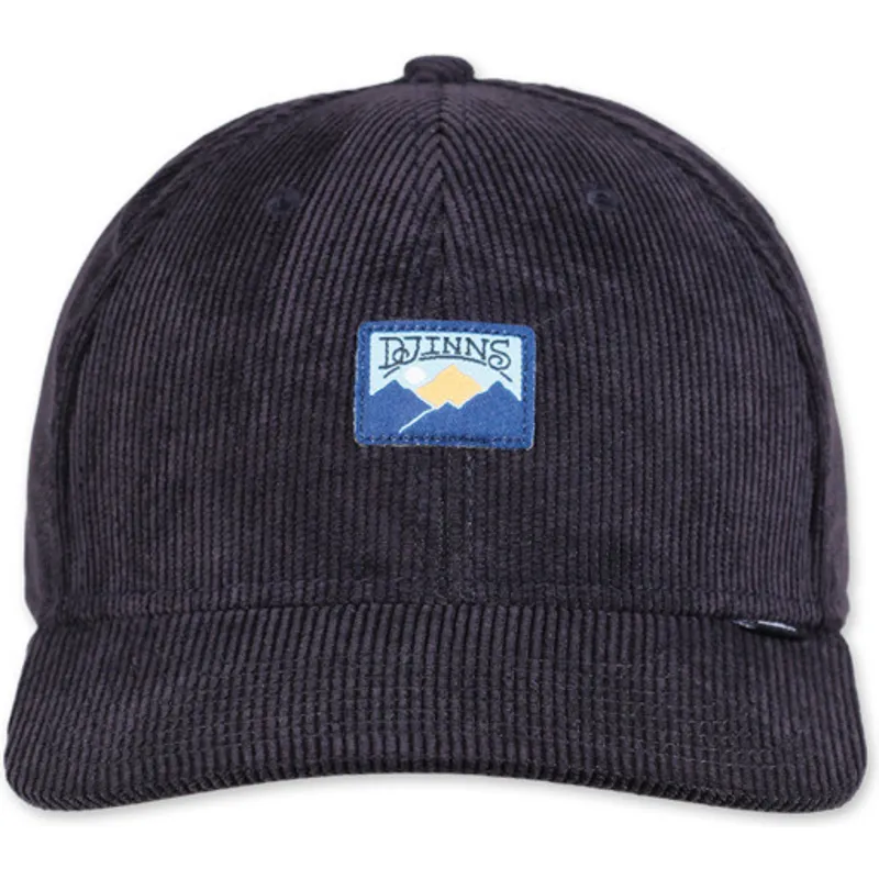 czapka-z-daszkiem-czarna-snapback-cord-mountains-truefit-od-djinns