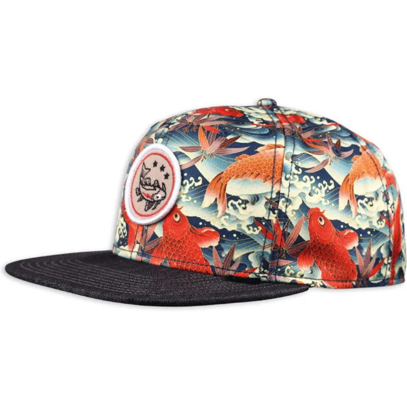 mutzen-flach-multicolor-snapback-von-djinns