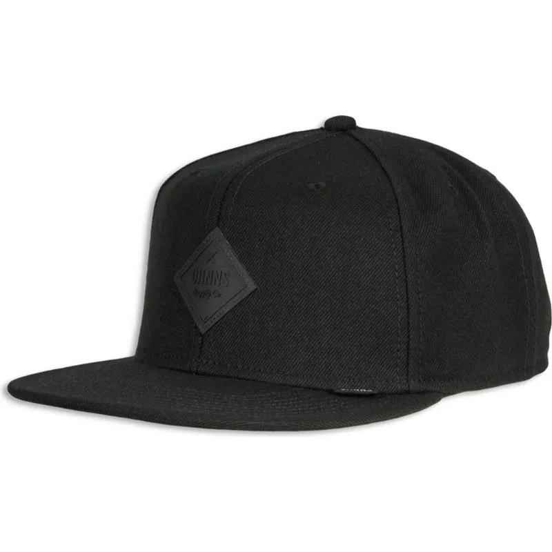czarna-plaska-czapka-snapback-monochrome-od-djinns