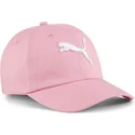 mutzen-gebogen-rosa-verstellbares-band-fur-kinder-von-puma