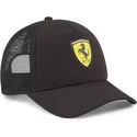 mutzen-gebogen-schwarz-snapback-race-der-ferrari-formula-1-von-puma