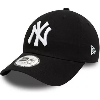 Casquette courbée noire ajustable 9TWENTY League Essential New York Yankees MLB New Era
