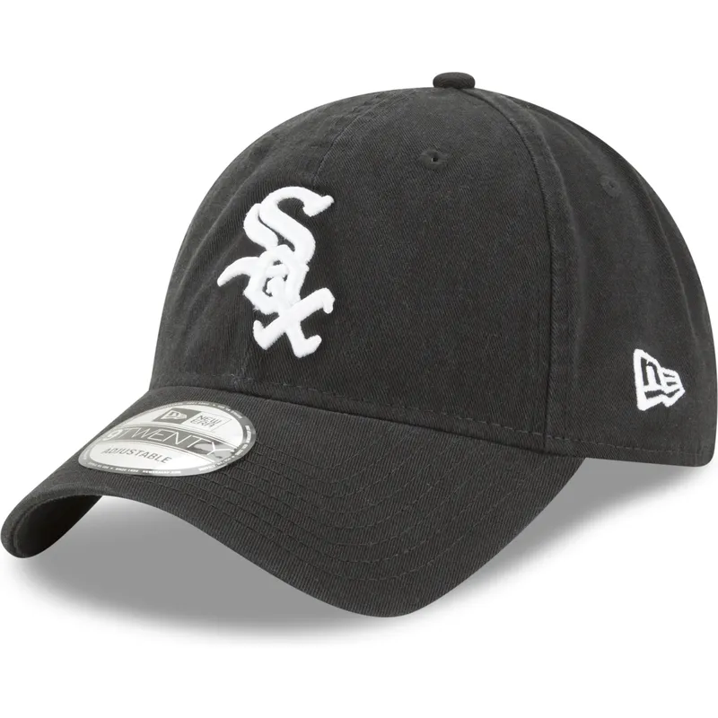 svart-bojd-justerbar-keps-9twenty-core-classic-fran-chicago-white-sox-mlb-av-new-era
