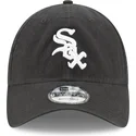 chicago-white-sox-mlb-new-era-9twenty-core-classic-svart-justerbar-bojd-keps