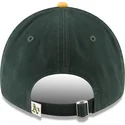 cappellino-con-visiera-curva-verde-e-giallo-regolabile-9twenty-core-classic-di-oakland-athletics-mlb-di-new-era