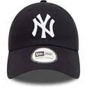 cappellino-curvo-blu-marino-regolabile-9twenty-league-essential-dei-new-york-yankees-mlb-di-new-era
