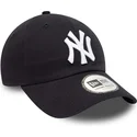 cappellino-curvo-blu-marino-regolabile-9twenty-league-essential-dei-new-york-yankees-mlb-di-new-era