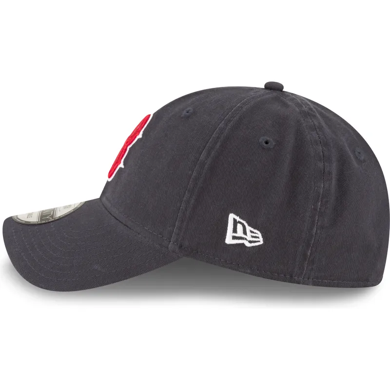cappellino-curvo-blu-marino-regolabile-9twenty-core-classic-dei-boston-red-sox-mlb-di-new-era