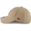 justerbar-ljusbrun-bojd-keps-med-rod-logga-9twenty-core-classic-boston-red-sox-mlb-fran-new-era