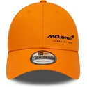 orangefarbene-gebogene-snapback-kappe-9forty-flawless-von-mclaren-racing-formula-1-von-new-era