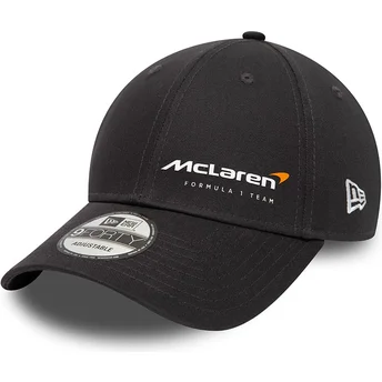 Grå böjd snapback-keps 9FORTY Flawless av McLaren Racing Formula 1 från New Era