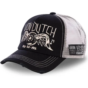 Μαύρο παιδικό καπέλο τύπου τράκερ CREW4 από τη Von Dutch