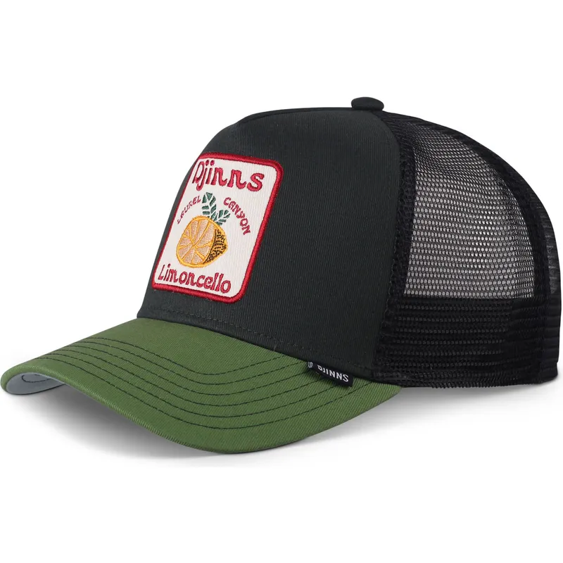 gorra-trucker-nera-e-verde-food-limoncello-hft-di-djinns
