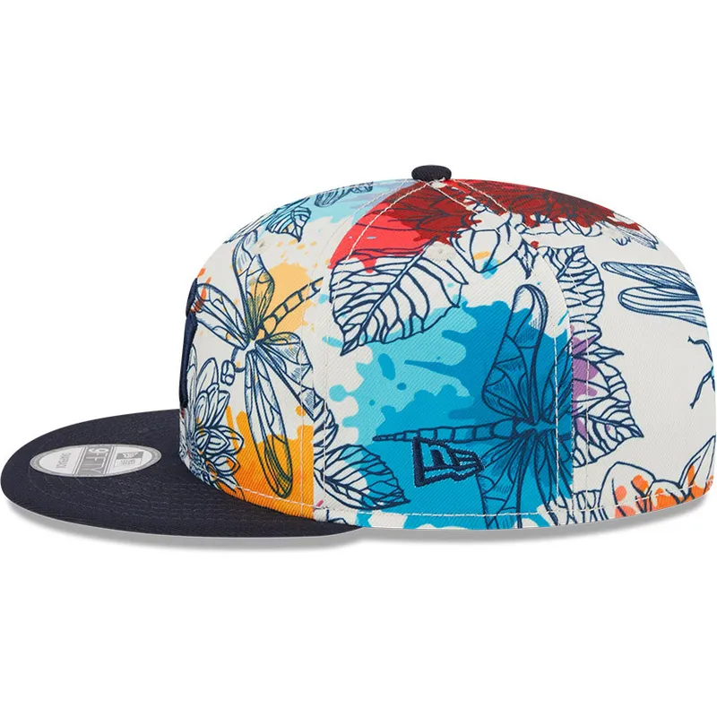 mutzen-flach-multicolor-snapback-9fifty-spring-der-new-york-yankees-mlb-von-new-era