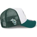 casquette-trucker-blanche-et-verte-9forty-a-frame-circle-oakland-athletics-mlb-new-era