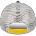 mutzen-gebogen-grun-snapback-9twenty-stripe-der-oakland-athletics-mlb-von-new-era