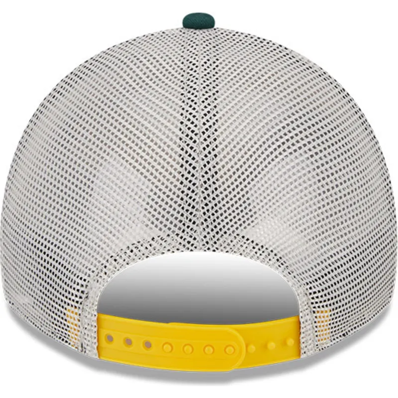mutzen-gebogen-grun-snapback-9twenty-stripe-der-oakland-athletics-mlb-von-new-era