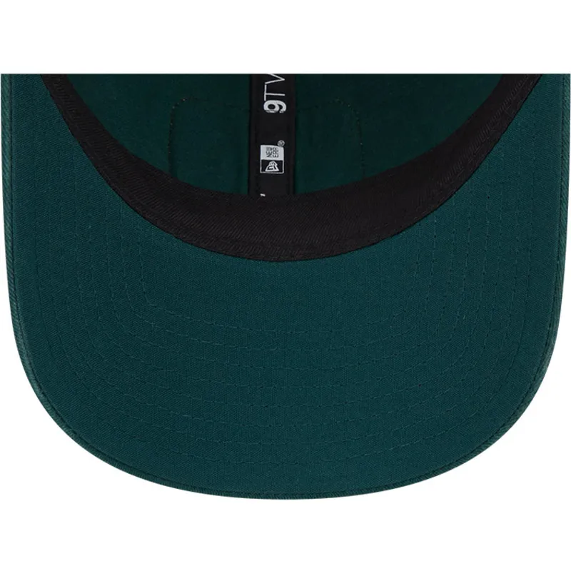 mutzen-gebogen-grun-snapback-9twenty-stripe-der-oakland-athletics-mlb-von-new-era