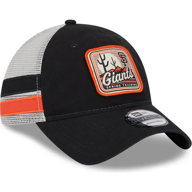 mutzen-gebogen-schwarz-snapback-9twenty-stripe-der-san-francisco-giants-mlb-von-new-era