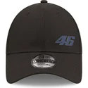 gorra-curva-negra-ajustable-9forty-repreve-de-valentino-rossi-vr46-motogp-de-new-era