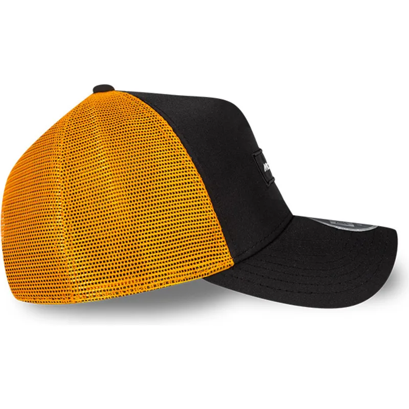 mutzen-gebogen-schwarz-snapback-9forty-a-frame-patch-front-der-mclaren-racing-formula-1-von-new-era mutzen-gebogen-schwarz-snapback-9forty-a-frame-patch-front-der-mclaren-racing-formula-1-von-new-era