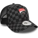 mutzen-gebogen-schwarz-snapback-9forty-a-frame-all-over-print-check-der-ducati-motor-motogp-von-new-era