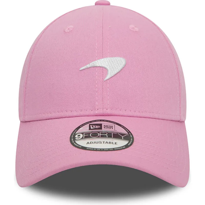 mutzen-gebogen-rosa-verstellbares-band-9forty-seasonal-der-mclaren-racing-formula-1-von-new-era