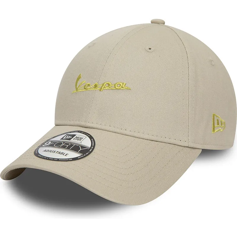 mutzen-gebogen-beige-verstellbares-band-9forty-seasonal-colour-der-vespa-piaggio-von-new-era
