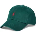 gorra-curva-verde-oscuro-ajustable-con-logo-rojo-cotton-chino-classic-sport-de-polo-ralph-lauren