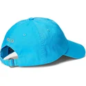 blaue-verstellbare-kappe-mit-gebogenem-schirm-und-orangefarbenem-logo-cotton-chino-classic-sport-von-polo-ralph-lauren