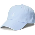 hellblaue-verstellbare-baseballkappe-mit-weissem-logo-cotton-chino-classic-sport-von-polo-ralph-lauren