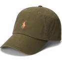 gorra-curva-verde-ajustable-con-logo-naranja-cotton-chino-classic-sport-de-polo-ralph-lauren