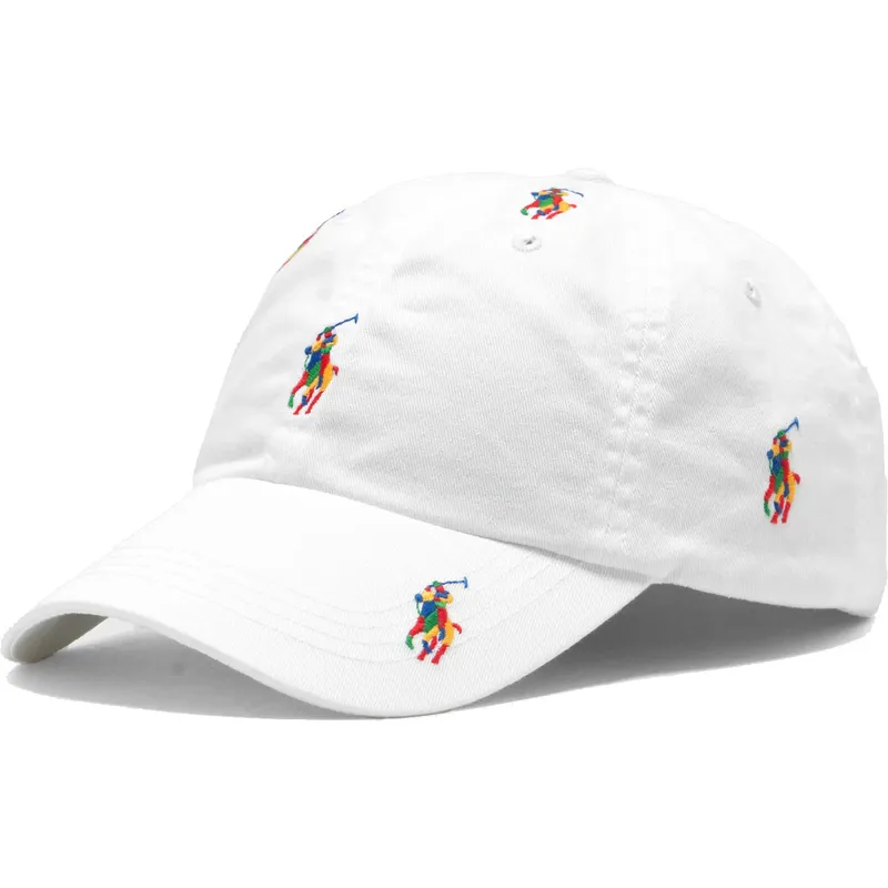 Casquette blanche ralph discount lauren