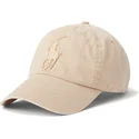 mutzen-gebogen-beige-verstellbares-band-von-polo-ralph-lauren