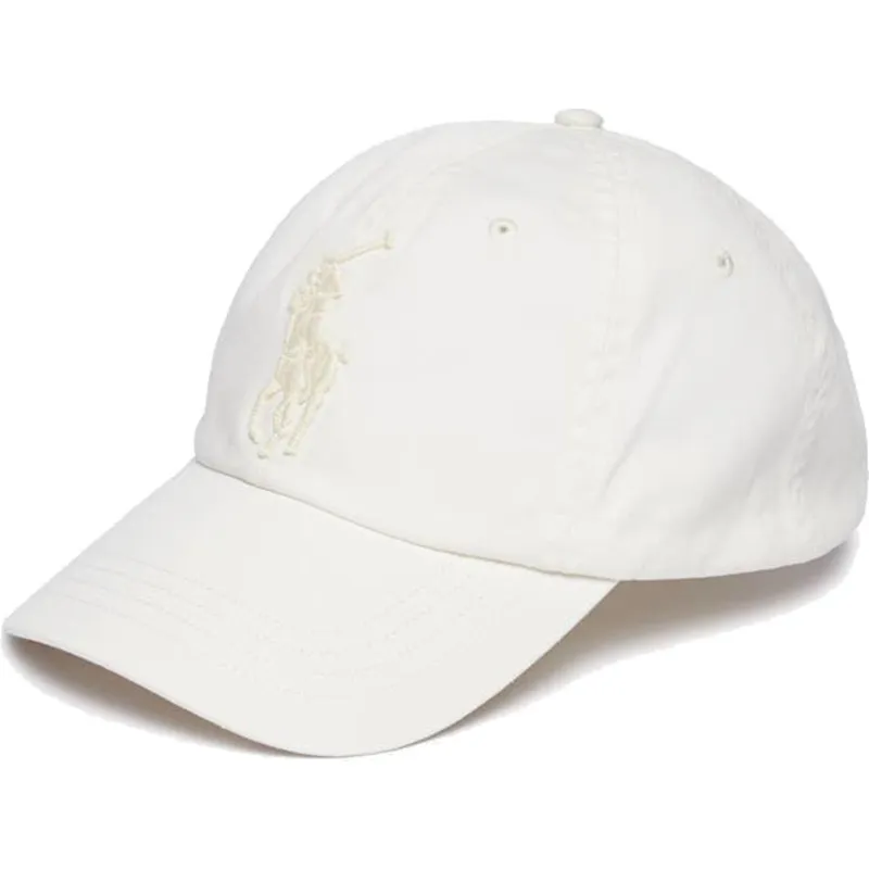 mutzen-gebogen-beige-verstellbares-band-von-polo-ralph-lauren mutzen-gebogen-beige-verstellbares-band-von-polo-ralph-lauren