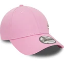 mutzen-gebogen-rosa-snapback-9forty-flawless-der-new-york-yankees-mlb-von-new-era