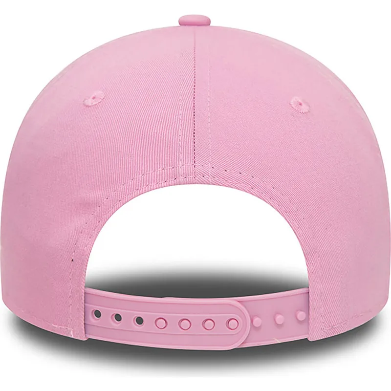 mutzen-gebogen-rosa-snapback-9forty-flawless-der-new-york-yankees-mlb-von-new-era