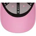 mutzen-gebogen-rosa-snapback-9forty-flawless-der-new-york-yankees-mlb-von-new-era