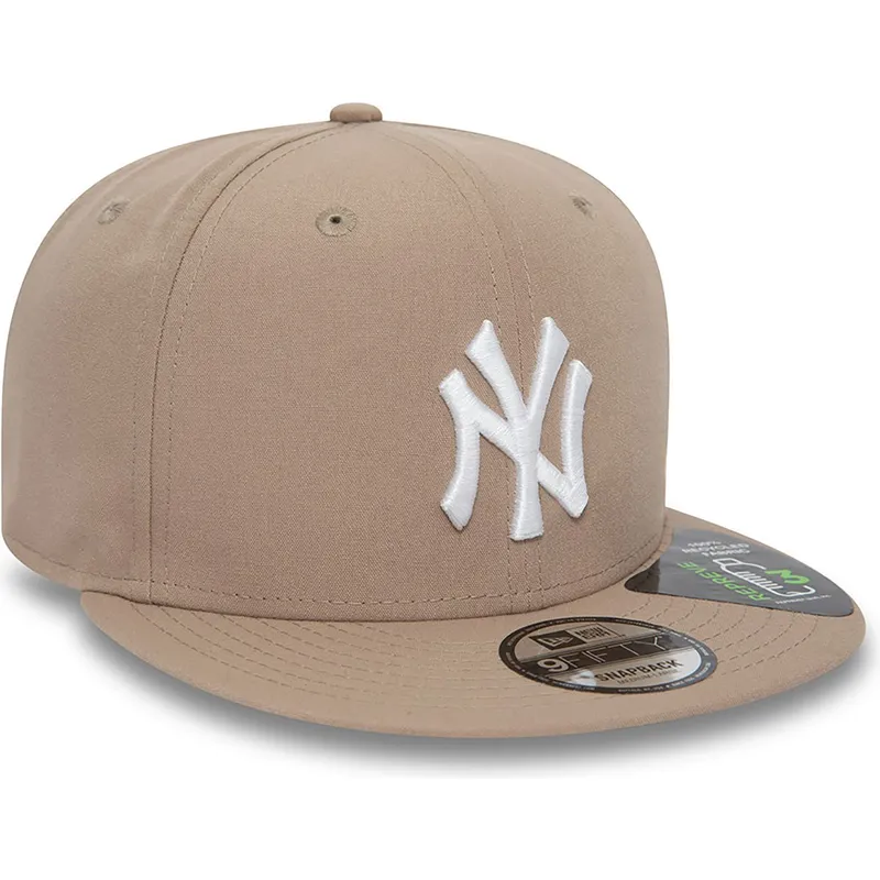 mutzen-flach-braun-snapback-9fifty-repreve-der-new-york-yankees-mlb-von-new-era