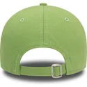 casquette-courbee-verte-ajustable-avec-logo-vert-9forty-league-essential-new-york-yankees-mlb-new-era