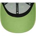 casquette-courbee-verte-ajustable-avec-logo-vert-9forty-league-essential-new-york-yankees-mlb-new-era